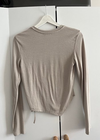 Bej Kadın Uzun Kollu bluz - Görsel 5