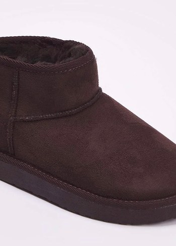 Kahverengi Süet Kadın Bot - Görsel 2