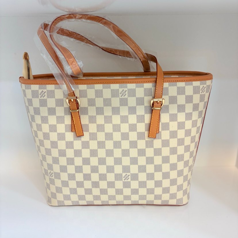 Bej Deri Kemerli Kadın Çanta - Görsel 3