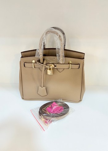 Hermès vizon  Deri Klasik Kadın Çanta - Görsel 2