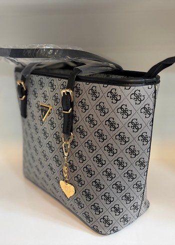 Guess Gri Baskılı Kadın Çanta - Görsel 3