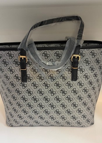 Guess Gri Baskılı Kadın Çanta - Görsel 4