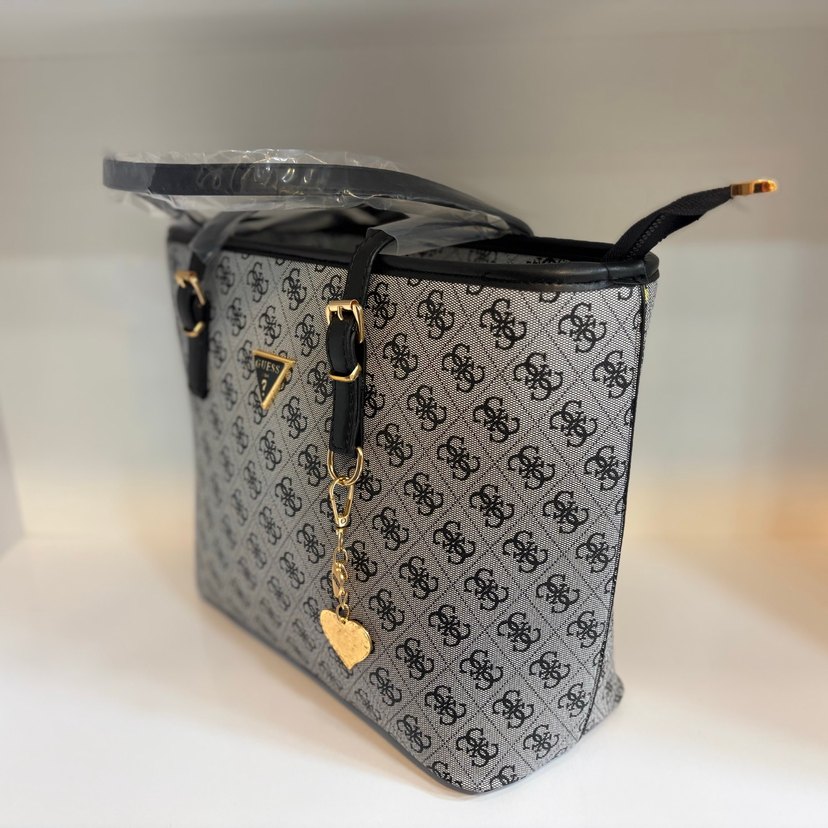 Guess Gri Baskılı Kadın Çanta - Görsel 3