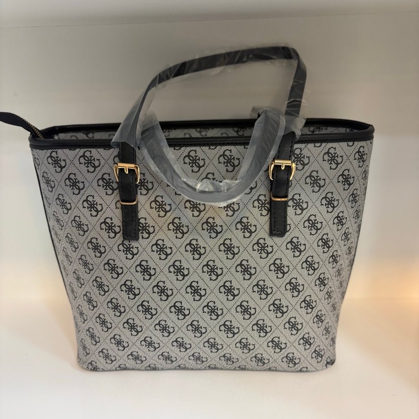 Guess Gri Baskılı Kadın Çanta - Görsel 4