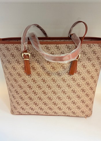 Bej Nakışlı Kadın El Çantası - Görsel 4