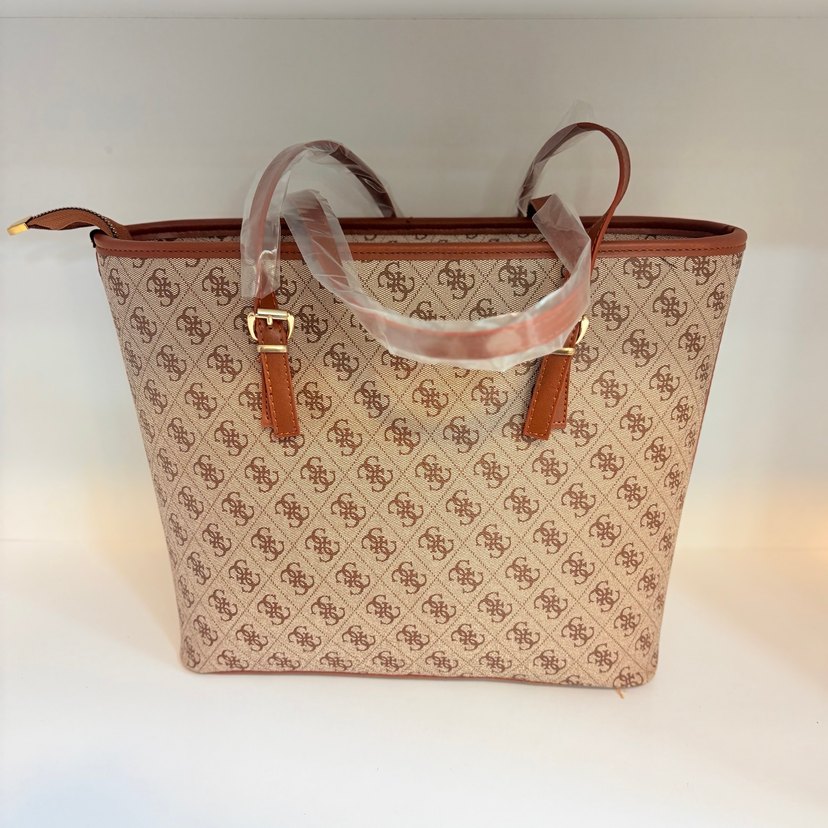 Bej Nakışlı Kadın El Çantası - Görsel 4