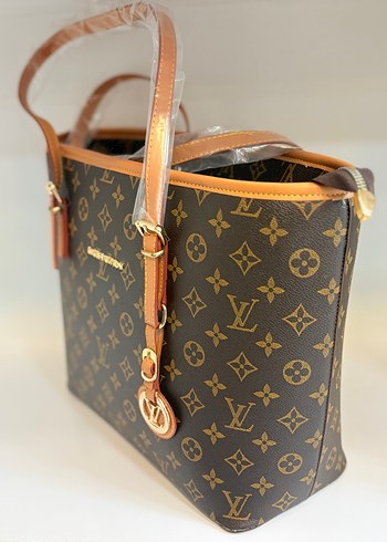 Klasik Paris Tarzı Kahverengi Deri Kadın Çanta - Görsel 3