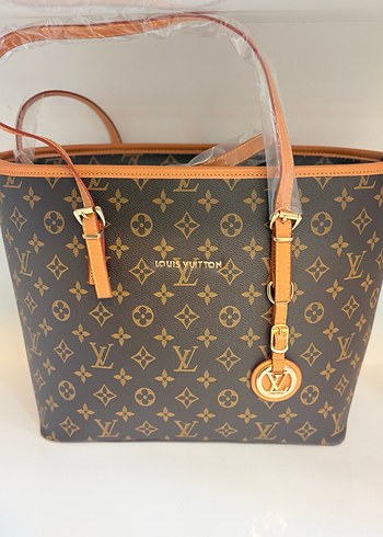 Klasik Paris Tarzı Kahverengi Deri Kadın Çanta - Görsel 4