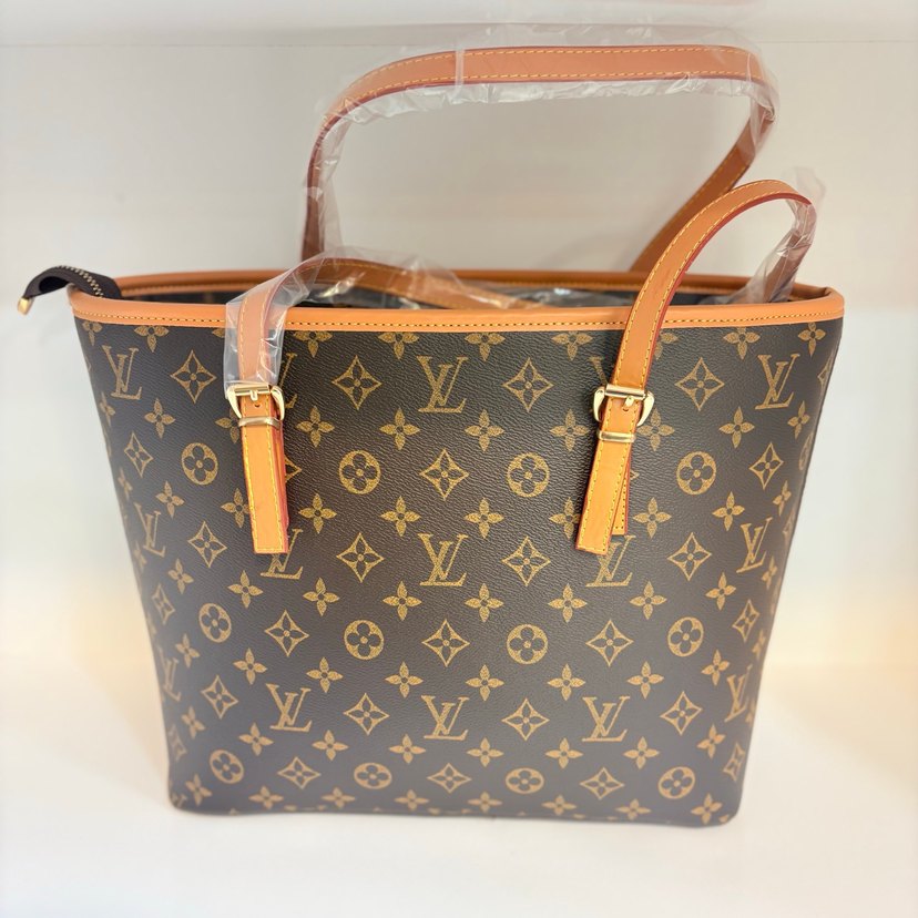 Klasik Paris Tarzı Kahverengi Deri Kadın Çanta - Görsel 2