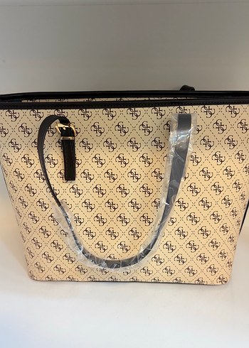 Guess Bej Baskılı Kadın Çanta - Görsel 4