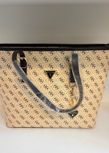 Guess Bej Baskılı Kadın Çanta - Görsel 2