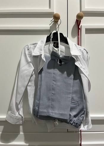 Çocuk Klasik Takım Elbise - Görsel 3