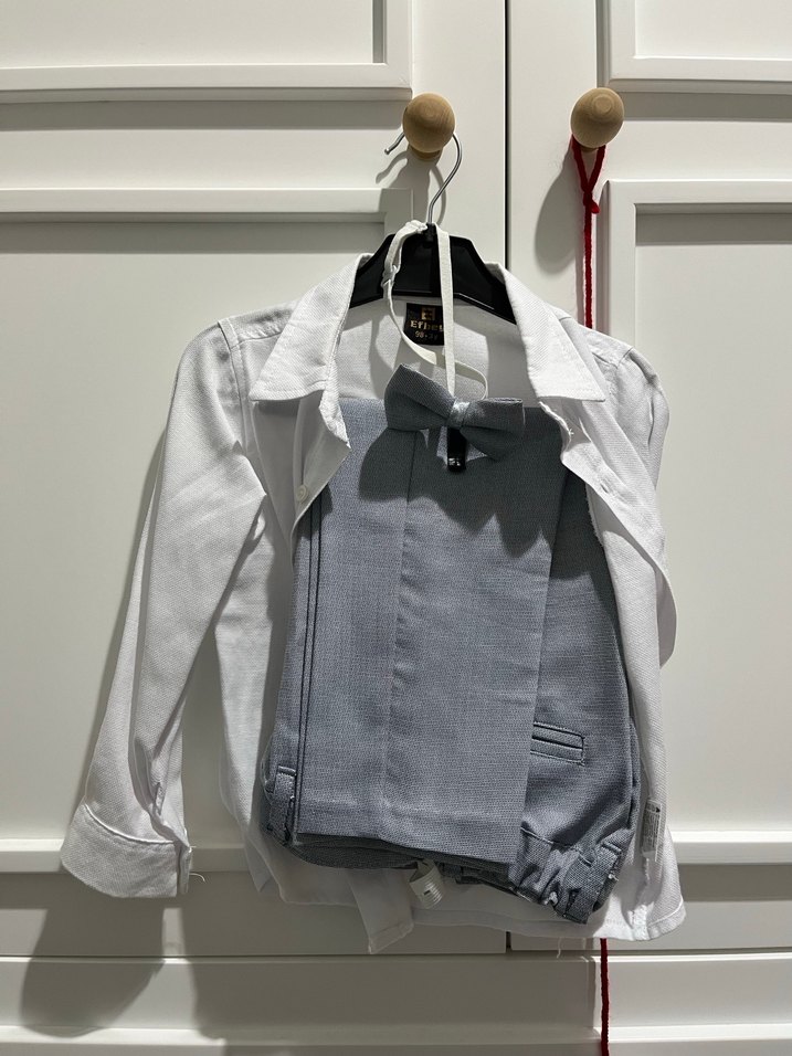 Çocuk Klasik Takım Elbise - Görsel 3