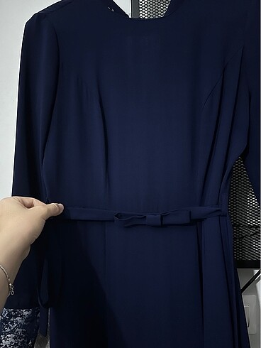 Tesettür gece elbisesi abiye - Görsel 2