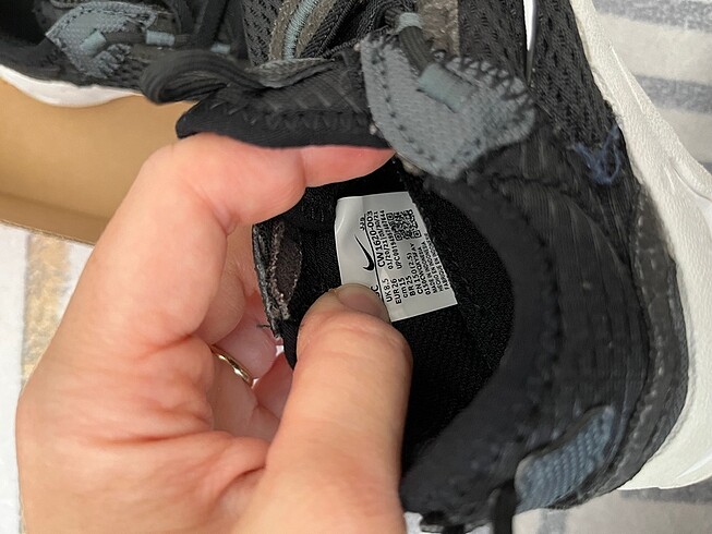 26 Beden siyah Renk Nike Çocuk Spor Ayakkabı
