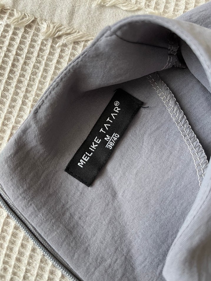 Gri Kadın Tunik Takım - Görsel 4