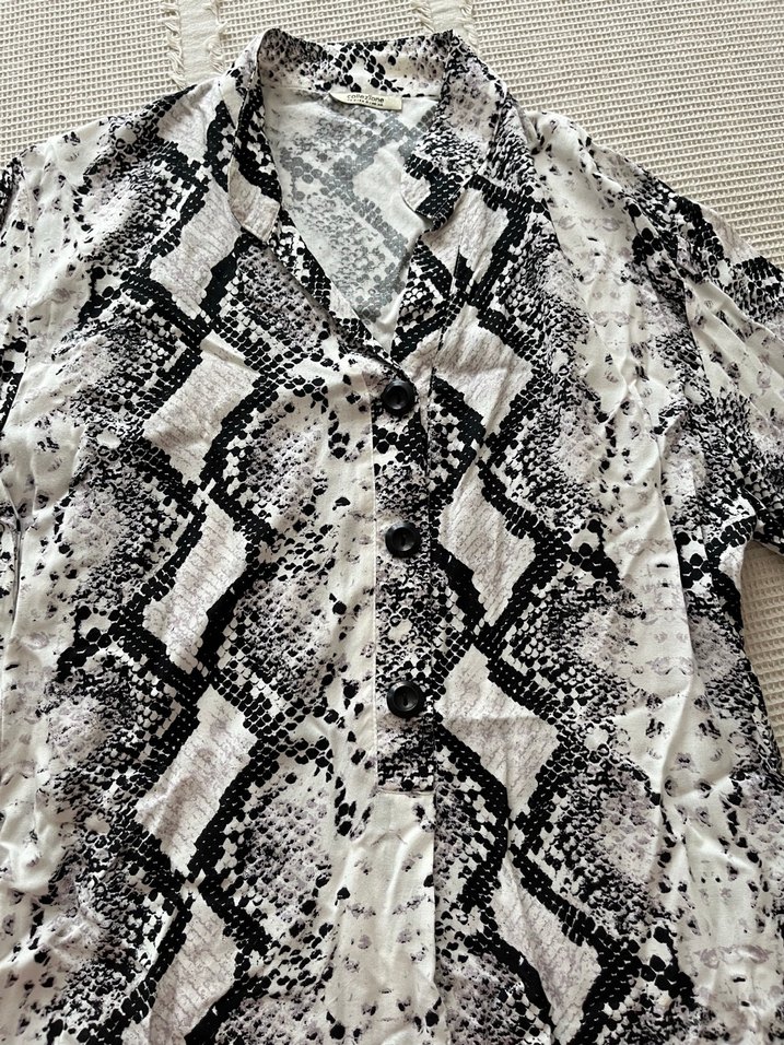 Yılan Desenli Tunik - Görsel 2