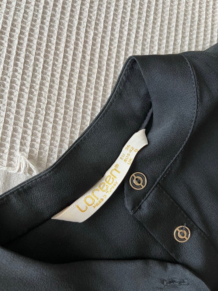 Kadın bel bağlamalı tunik - Görsel 2