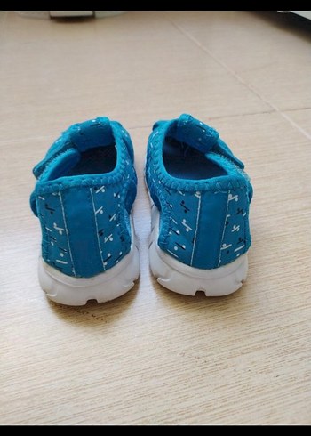 Mavi Erkek Çocuk Cırt Cırtlı Terlik - Görsel 4