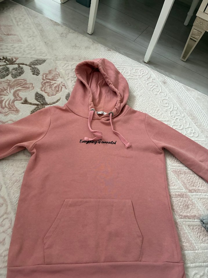 Pembe Yoga Kayışı Pastel Tonlarda koton - Görsel 2