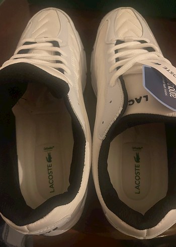 Orjinal Beyaz Lacoste Erkek Spor Ayakkabı - Görsel 3