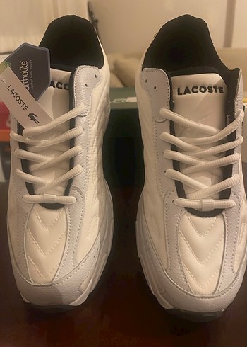 Orjinal Beyaz Lacoste Erkek Spor Ayakkabı - Görsel 6