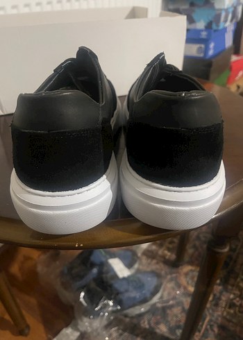 Orjinal Lacoste Siyah Gri Erkek Ayakabısı 43 - Görsel 4