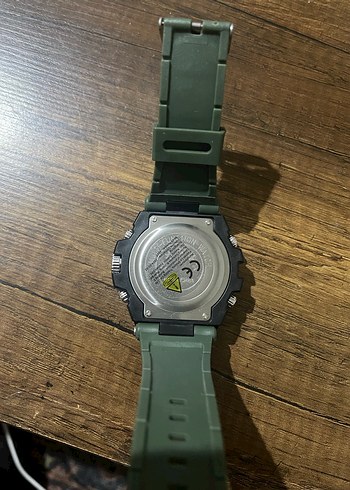 Yeşil Erkek Spor Saat, Suya Dayanıklı - Görsel 6