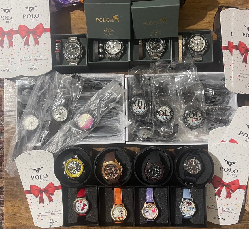 Polo Altın Renk Modern Klasik Erkek Saati - Görsel 4