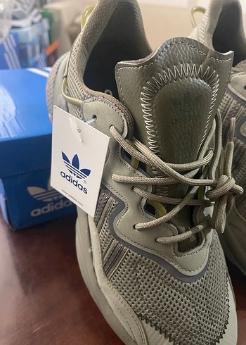 Orjinal Adidas Kamuflaj Desenli  Spor Ayakkabı - Görsel 6