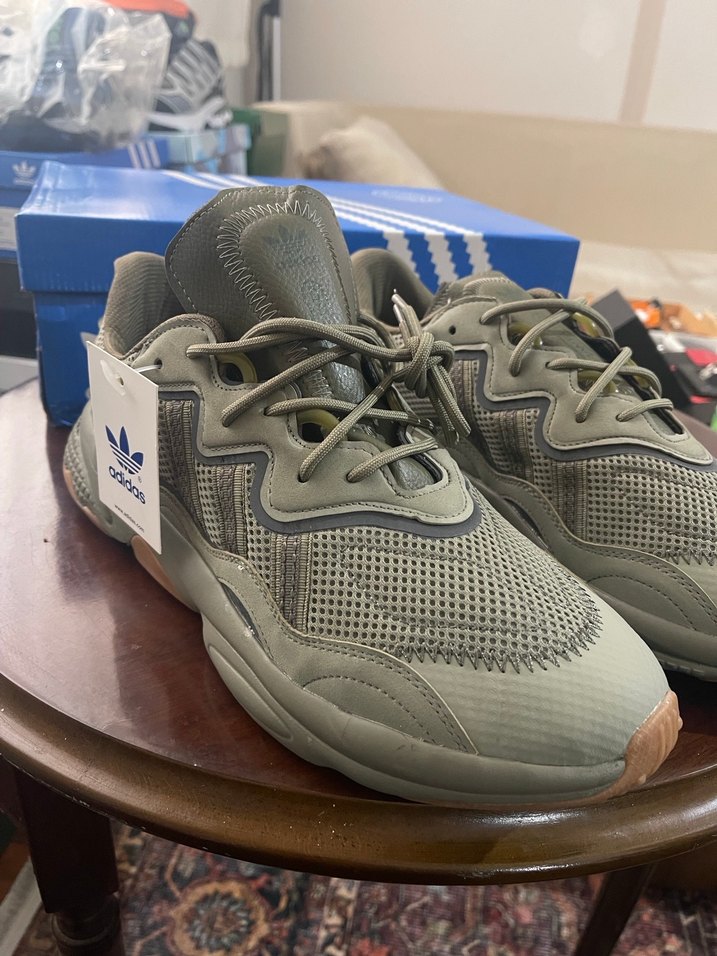 Orjinal Adidas Kamuflaj Desenli  Spor Ayakkabı - Görsel 3