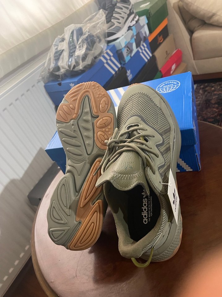 Orjinal Adidas Kamuflaj Desenli  Spor Ayakkabı - Görsel 4