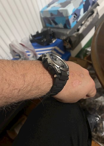 LSLONG Gri Siyah Erkek Spor Saat - Görsel 3