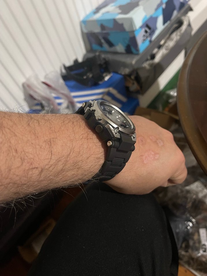 LSLONG Gri Siyah Erkek Spor Saat - Görsel 3