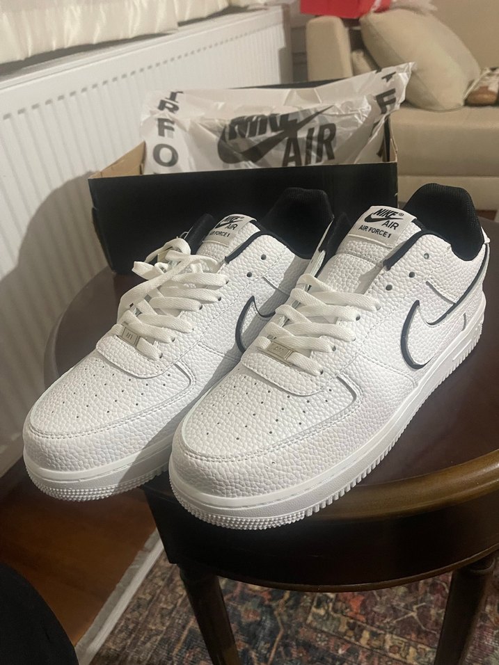 Nike Air Force 1 Beyaz Spor Ayakkabı - Görsel 3