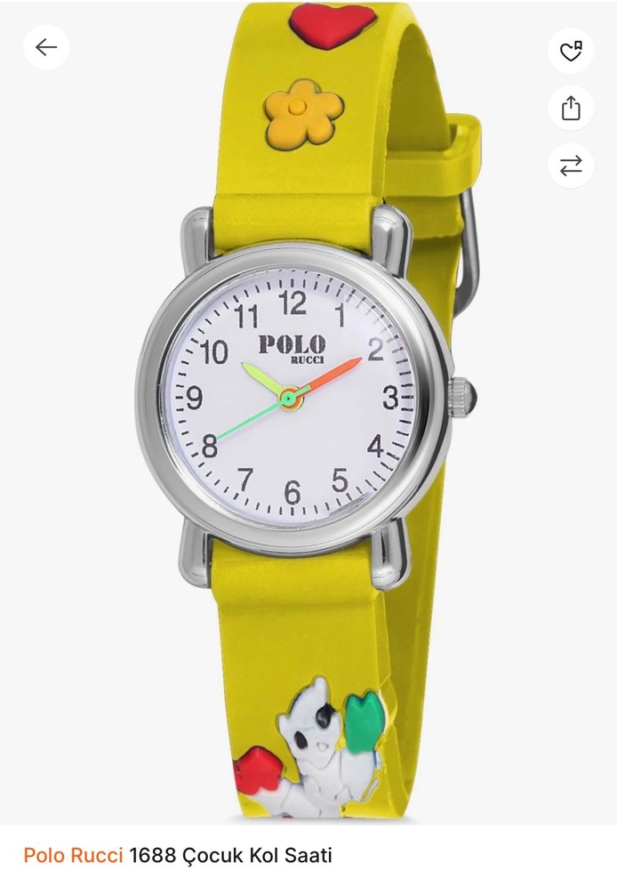 Polo çocuk saati - Görsel 4