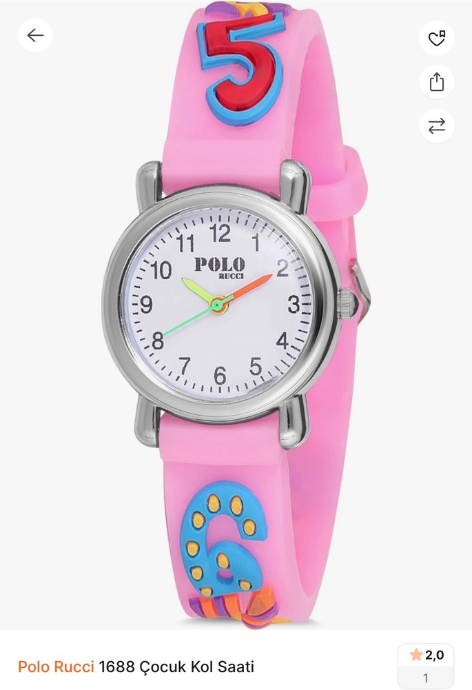 Polo çocuk saati - Görsel 5