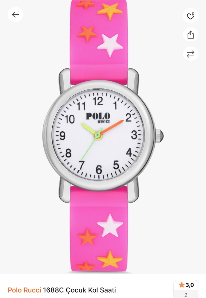 Polo çocuk saati - Görsel 4