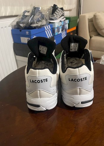 Lacoste Beyaz Bağcıklı Erkek Spor Ayakkabı - Görsel 4