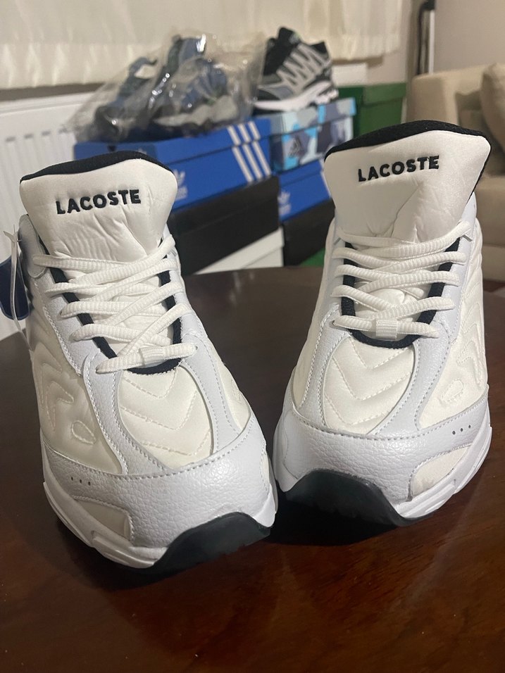 Lacoste Beyaz Bağcıklı Erkek Spor Ayakkabı - Görsel 2