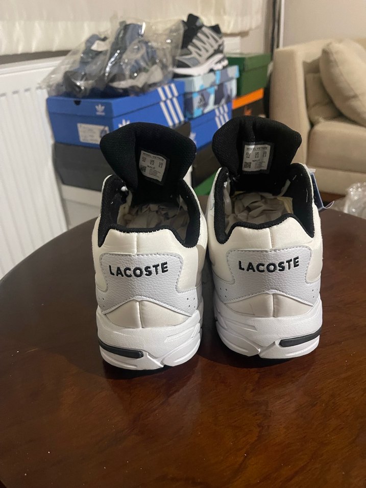 Lacoste Beyaz Bağcıklı Erkek Spor Ayakkabı - Görsel 4
