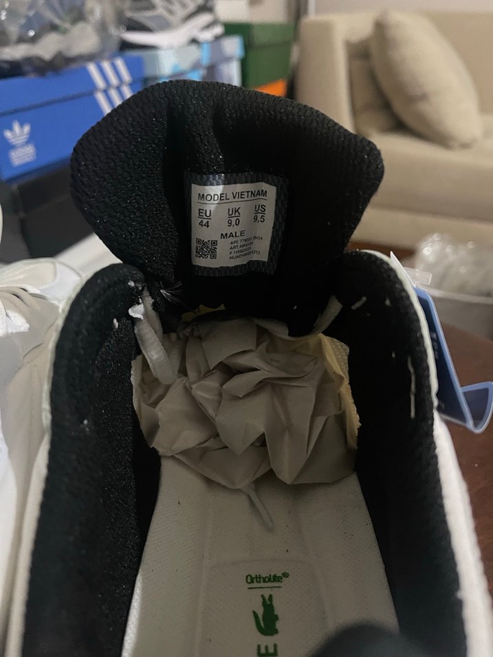 Lacoste Beyaz Bağcıklı Erkek Spor Ayakkabı - Görsel 5