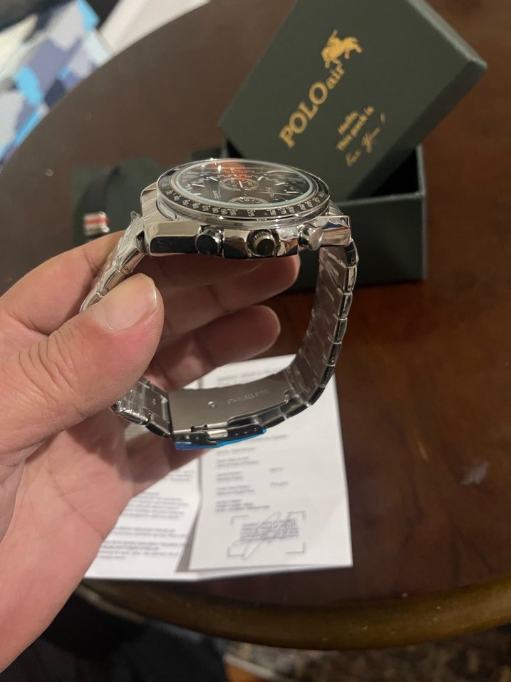 Polo Air Erkek Klasik Siyah Saat - Görsel 3