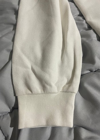 Orjinal Hermès Erkek Beyaz Streetwear Üst - Görsel 4