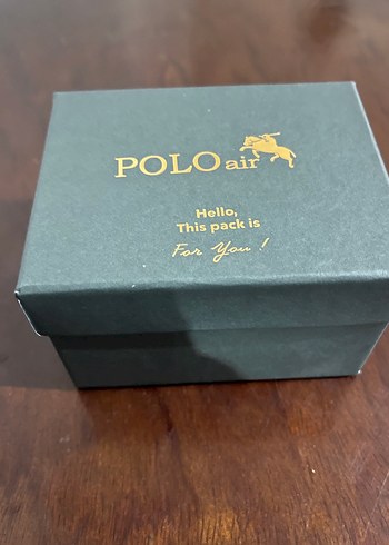 Polo Air Gri Siyah Erkek Saat Seti - Görsel 5