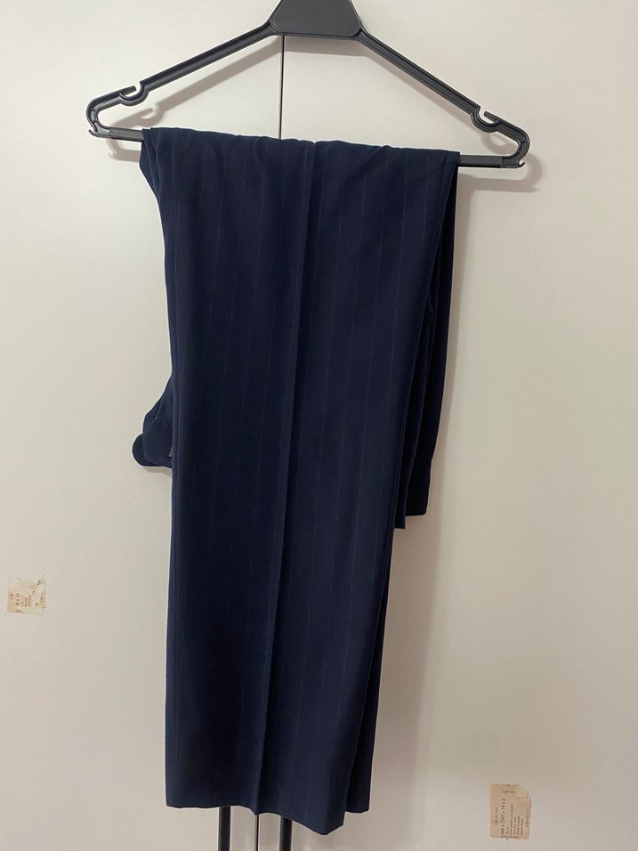 DS  Classic damat Lacivert Erkek Çift Düğmeli Takım Elbise - Görsel 2