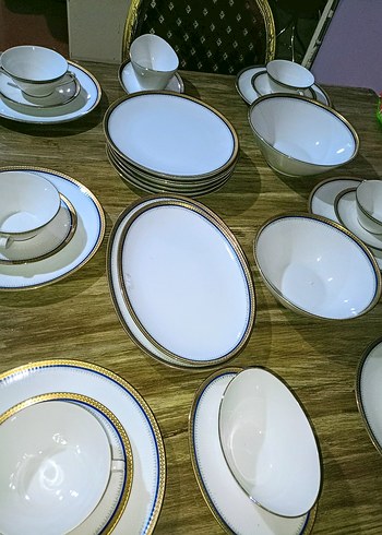 Bavaria Parlak Altın Kenarlı Yemek Takımı - Görsel 10