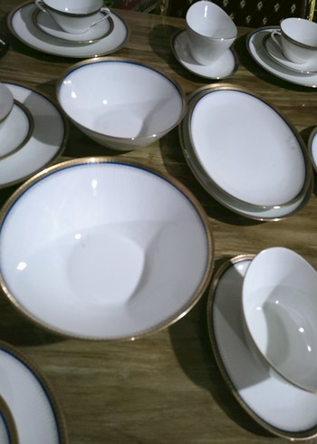 Bavaria Parlak Altın Kenarlı Yemek Takımı - Görsel 6