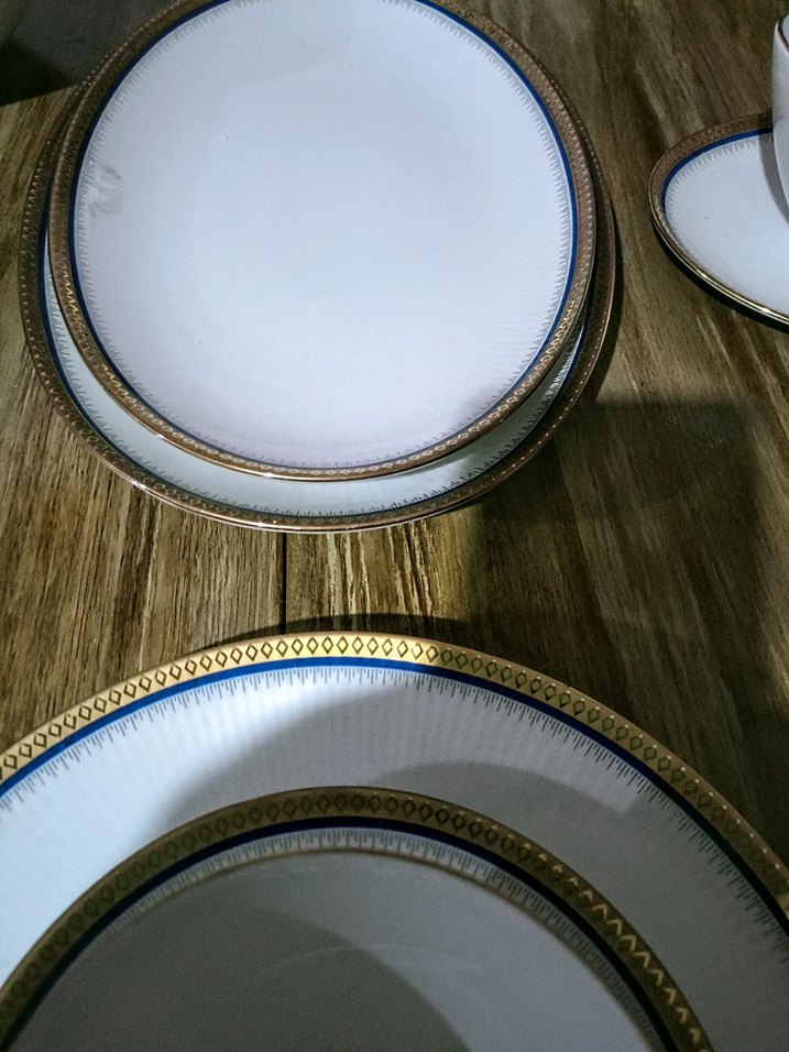 Bavaria Parlak Altın Kenarlı Yemek Takımı - Görsel 3