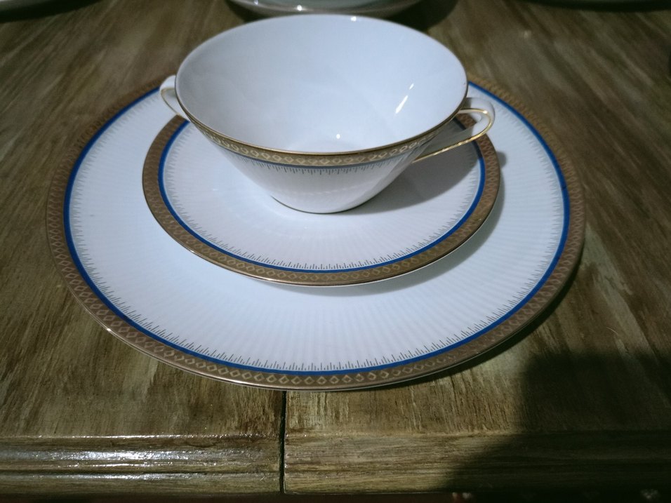 Bavaria Parlak Altın Kenarlı Yemek Takımı - Görsel 5